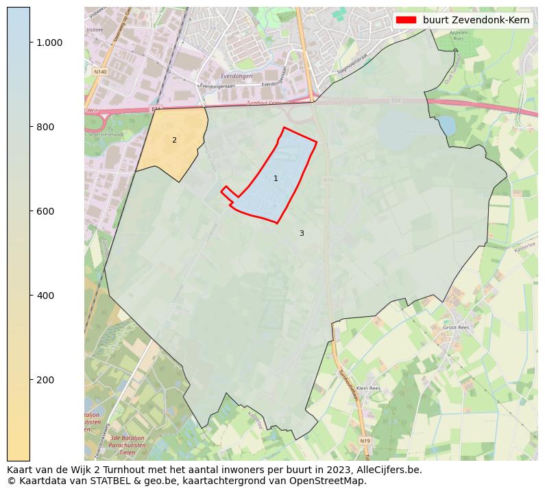 Aantal inwoners op de kaart van de buurt Zevendonk-Kern: Op deze pagina vind je veel informatie over inwoners (zoals de verdeling naar leeftijdsgroepen, gezinssamenstelling, geslacht, autochtoon of Belgisch met een immigratie achtergrond,...), woningen (aantallen, types, prijs ontwikkeling, gebruik, type eigendom,...) en méér (autobezit, energieverbruik,...)  op basis van open data van STATBEL en diverse andere bronnen!