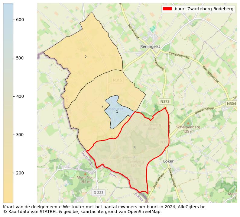 Aantal inwoners op de kaart van de buurt Zwarteberg-Rodeberg: Op deze pagina vind je veel informatie over inwoners (zoals de verdeling naar leeftijdsgroepen, gezinssamenstelling, geslacht, autochtoon of Belgisch met een immigratie achtergrond,...), woningen (aantallen, types, prijs ontwikkeling, gebruik, type eigendom,...) en méér (autobezit, energieverbruik,...)  op basis van open data van STATBEL en diverse andere bronnen!