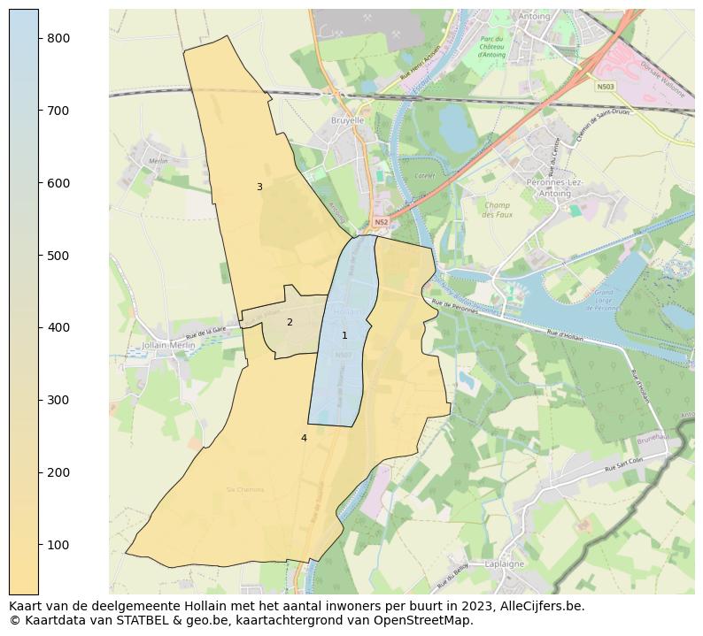 Aantal inwoners op de kaart van de deelgemeente Hollain: Op deze pagina vind je veel informatie over inwoners (zoals de verdeling naar leeftijdsgroepen, gezinssamenstelling, geslacht, autochtoon of Belgisch met een immigratie achtergrond,...), woningen (aantallen, types, prijs ontwikkeling, gebruik, type eigendom,...) en méér (autobezit, energieverbruik,...)  op basis van open data van STATBEL en diverse andere bronnen!