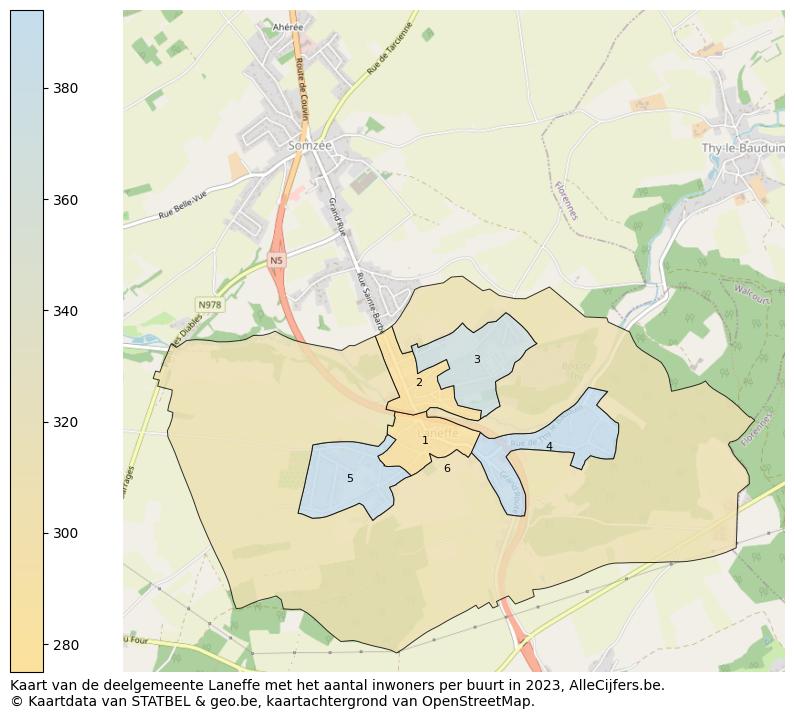 Aantal inwoners op de kaart van de deelgemeente Laneffe: Op deze pagina vind je veel informatie over inwoners (zoals de verdeling naar leeftijdsgroepen, gezinssamenstelling, geslacht, autochtoon of Belgisch met een immigratie achtergrond,...), woningen (aantallen, types, prijs ontwikkeling, gebruik, type eigendom,...) en méér (autobezit, energieverbruik,...)  op basis van open data van STATBEL en diverse andere bronnen!