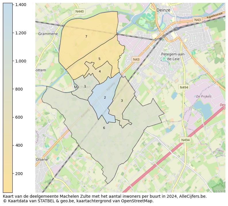 Aantal inwoners op de kaart van de deelgemeente Machelen: Op deze pagina vind je veel informatie over inwoners (zoals de verdeling naar leeftijdsgroepen, gezinssamenstelling, geslacht, autochtoon of Belgisch met een immigratie achtergrond,...), woningen (aantallen, types, prijs ontwikkeling, gebruik, type eigendom,...) en méér (autobezit, energieverbruik,...)  op basis van open data van STATBEL en diverse andere bronnen!