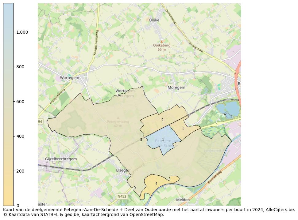 Aantal inwoners op de kaart van de deelgemeente Petegem-Aan-De-Schelde + Deel van Oudenaarde: Op deze pagina vind je veel informatie over inwoners (zoals de verdeling naar leeftijdsgroepen, gezinssamenstelling, geslacht, autochtoon of Belgisch met een immigratie achtergrond,...), woningen (aantallen, types, prijs ontwikkeling, gebruik, type eigendom,...) en méér (autobezit, energieverbruik,...)  op basis van open data van STATBEL en diverse andere bronnen!