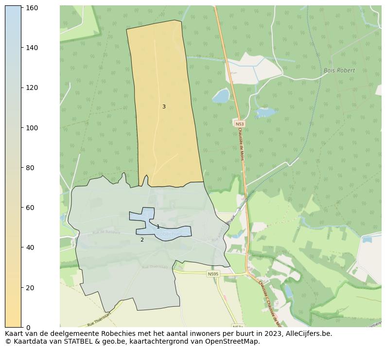 Aantal inwoners op de kaart van de deelgemeente Robechies: Op deze pagina vind je veel informatie over inwoners (zoals de verdeling naar leeftijdsgroepen, gezinssamenstelling, geslacht, autochtoon of Belgisch met een immigratie achtergrond,...), woningen (aantallen, types, prijs ontwikkeling, gebruik, type eigendom,...) en méér (autobezit, energieverbruik,...)  op basis van open data van STATBEL en diverse andere bronnen!