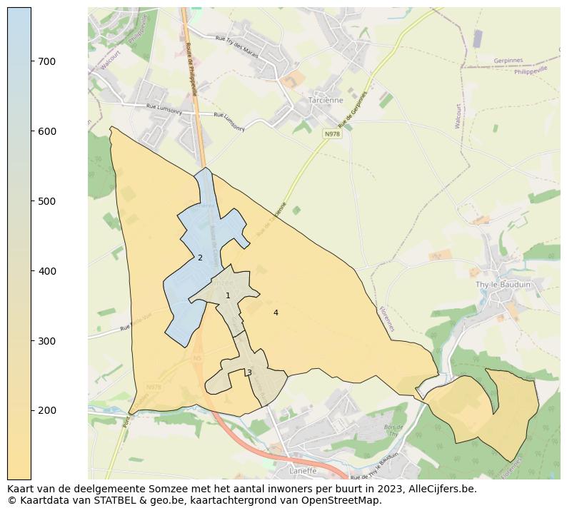 Aantal inwoners op de kaart van de deelgemeente Somzee: Op deze pagina vind je veel informatie over inwoners (zoals de verdeling naar leeftijdsgroepen, gezinssamenstelling, geslacht, autochtoon of Belgisch met een immigratie achtergrond,...), woningen (aantallen, types, prijs ontwikkeling, gebruik, type eigendom,...) en méér (autobezit, energieverbruik,...)  op basis van open data van STATBEL en diverse andere bronnen!