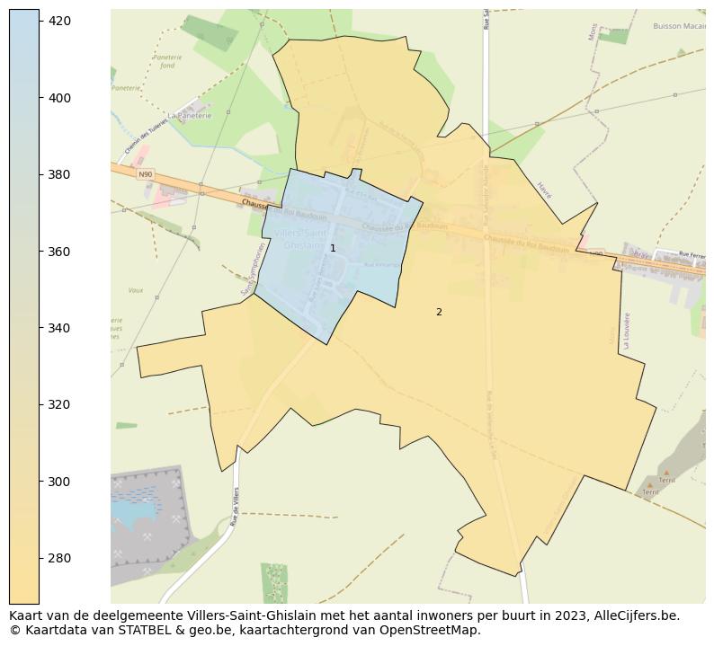 Aantal inwoners op de kaart van de deelgemeente Villers-Saint-Ghislain: Op deze pagina vind je veel informatie over inwoners (zoals de verdeling naar leeftijdsgroepen, gezinssamenstelling, geslacht, autochtoon of Belgisch met een immigratie achtergrond,...), woningen (aantallen, types, prijs ontwikkeling, gebruik, type eigendom,...) en méér (autobezit, energieverbruik,...)  op basis van open data van STATBEL en diverse andere bronnen!