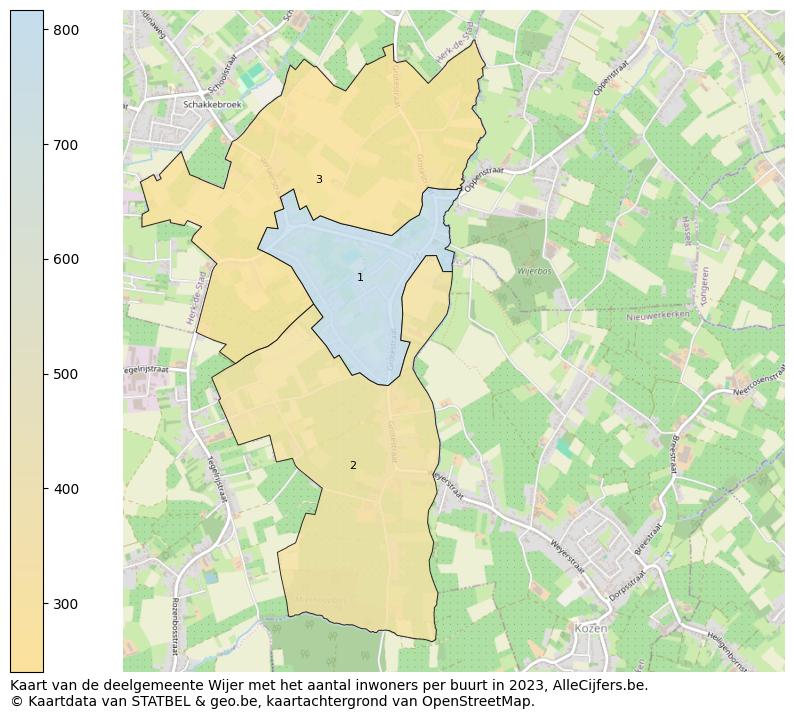 Aantal inwoners op de kaart van de deelgemeente Wijer: Op deze pagina vind je veel informatie over inwoners (zoals de verdeling naar leeftijdsgroepen, gezinssamenstelling, geslacht, autochtoon of Belgisch met een immigratie achtergrond,...), woningen (aantallen, types, prijs ontwikkeling, gebruik, type eigendom,...) en méér (autobezit, energieverbruik,...)  op basis van open data van STATBEL en diverse andere bronnen!