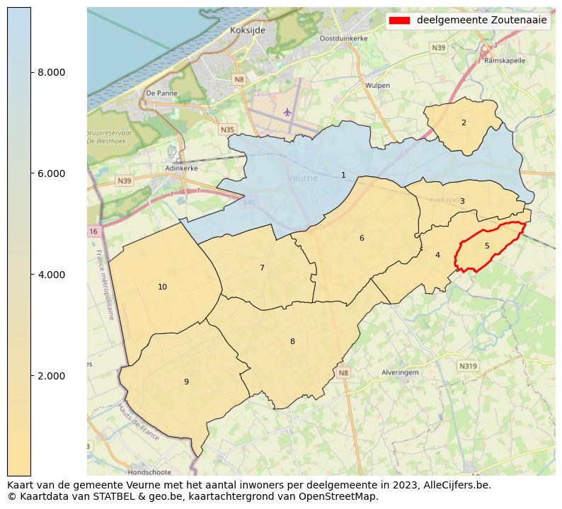 Aantal inwoners op de kaart van de deelgemeente Zoutenaaie: Op deze pagina vind je veel informatie over inwoners (zoals de verdeling naar leeftijdsgroepen, gezinssamenstelling, geslacht, autochtoon of Belgisch met een immigratie achtergrond,...), woningen (aantallen, types, prijs ontwikkeling, gebruik, type eigendom,...) en méér (autobezit, energieverbruik,...)  op basis van open data van STATBEL en diverse andere bronnen!