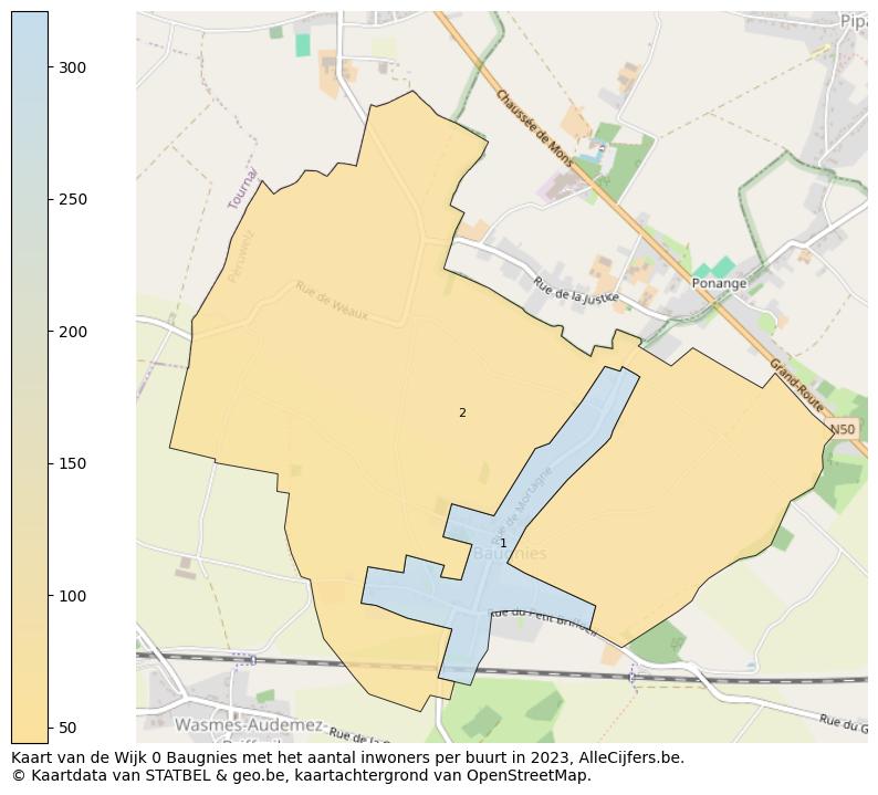 Aantal inwoners op de kaart van de Wijk 0 Baugnies: Op deze pagina vind je veel informatie over inwoners (zoals de verdeling naar leeftijdsgroepen, gezinssamenstelling, geslacht, autochtoon of Belgisch met een immigratie achtergrond,...), woningen (aantallen, types, prijs ontwikkeling, gebruik, type eigendom,...) en méér (autobezit, energieverbruik,...)  op basis van open data van STATBEL en diverse andere bronnen!