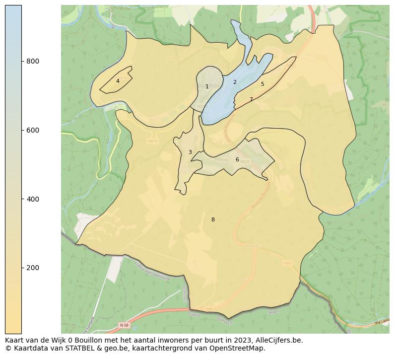 Aantal inwoners op de kaart van de Wijk 0 Bouillon: Op deze pagina vind je veel informatie over inwoners (zoals de verdeling naar leeftijdsgroepen, gezinssamenstelling, geslacht, autochtoon of Belgisch met een immigratie achtergrond,...), woningen (aantallen, types, prijs ontwikkeling, gebruik, type eigendom,...) en méér (autobezit, energieverbruik,...)  op basis van open data van STATBEL en diverse andere bronnen!