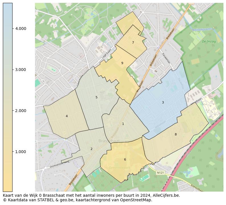 Aantal inwoners op de kaart van de Wijk 0 Brasschaat: Op deze pagina vind je veel informatie over inwoners (zoals de verdeling naar leeftijdsgroepen, gezinssamenstelling, geslacht, autochtoon of Belgisch met een immigratie achtergrond,...), woningen (aantallen, types, prijs ontwikkeling, gebruik, type eigendom,...) en méér (autobezit, energieverbruik,...)  op basis van open data van STATBEL en diverse andere bronnen!