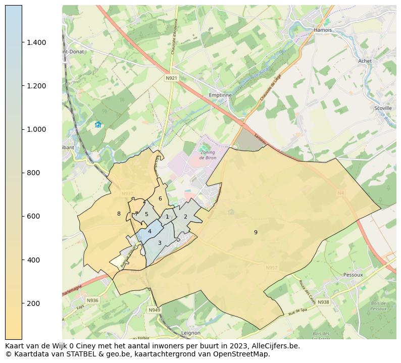 Aantal inwoners op de kaart van de Wijk 0 Ciney: Op deze pagina vind je veel informatie over inwoners (zoals de verdeling naar leeftijdsgroepen, gezinssamenstelling, geslacht, autochtoon of Belgisch met een immigratie achtergrond,...), woningen (aantallen, types, prijs ontwikkeling, gebruik, type eigendom,...) en méér (autobezit, energieverbruik,...)  op basis van open data van STATBEL en diverse andere bronnen!