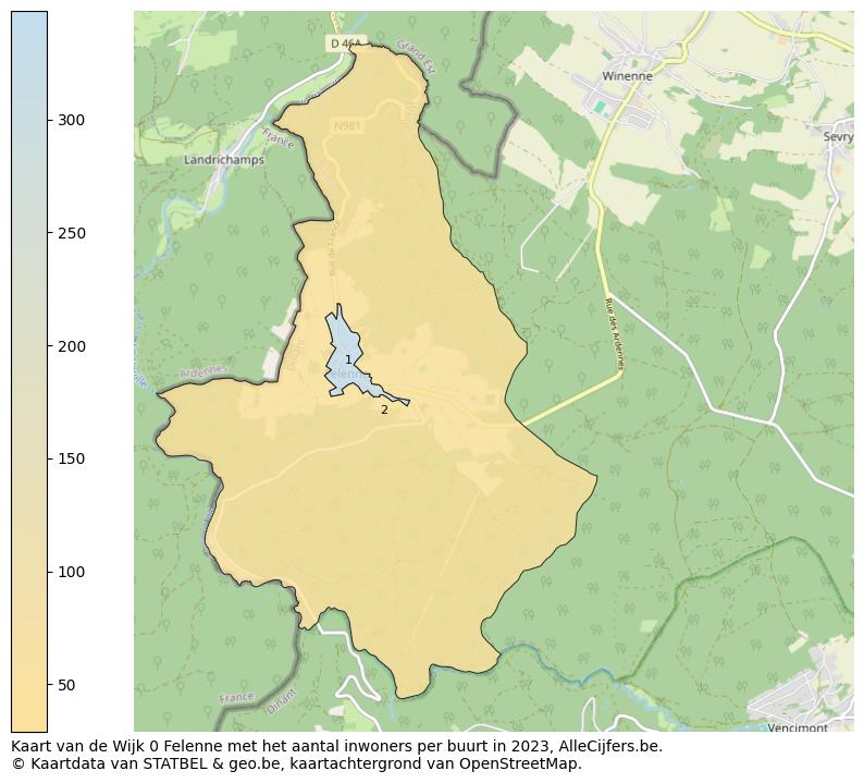 Aantal inwoners op de kaart van de Wijk 0 Felenne: Op deze pagina vind je veel informatie over inwoners (zoals de verdeling naar leeftijdsgroepen, gezinssamenstelling, geslacht, autochtoon of Belgisch met een immigratie achtergrond,...), woningen (aantallen, types, prijs ontwikkeling, gebruik, type eigendom,...) en méér (autobezit, energieverbruik,...)  op basis van open data van STATBEL en diverse andere bronnen!