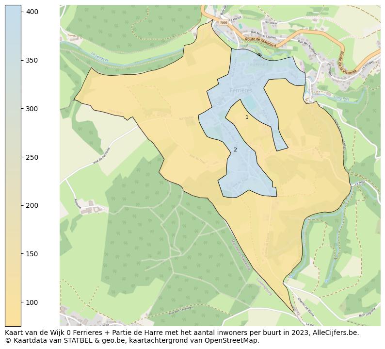 Aantal inwoners op de kaart van de Wijk 0 Ferrieres + Partie de Harre: Op deze pagina vind je veel informatie over inwoners (zoals de verdeling naar leeftijdsgroepen, gezinssamenstelling, geslacht, autochtoon of Belgisch met een immigratie achtergrond,...), woningen (aantallen, types, prijs ontwikkeling, gebruik, type eigendom,...) en méér (autobezit, energieverbruik,...)  op basis van open data van STATBEL en diverse andere bronnen!