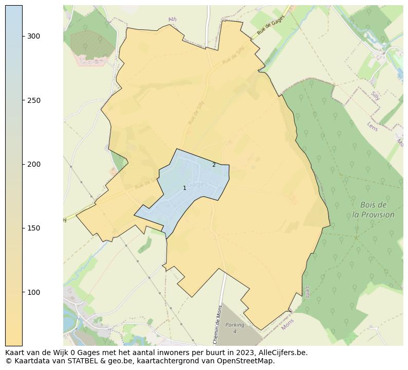 Aantal inwoners op de kaart van de Wijk 0 Gages: Op deze pagina vind je veel informatie over inwoners (zoals de verdeling naar leeftijdsgroepen, gezinssamenstelling, geslacht, autochtoon of Belgisch met een immigratie achtergrond,...), woningen (aantallen, types, prijs ontwikkeling, gebruik, type eigendom,...) en méér (autobezit, energieverbruik,...)  op basis van open data van STATBEL en diverse andere bronnen!