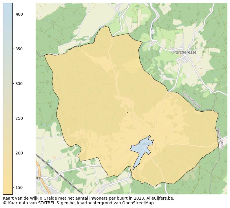 Aantal inwoners op de kaart van de Wijk 0 Graide: Op deze pagina vind je veel informatie over inwoners (zoals de verdeling naar leeftijdsgroepen, gezinssamenstelling, geslacht, autochtoon of Belgisch met een immigratie achtergrond,...), woningen (aantallen, types, prijs ontwikkeling, gebruik, type eigendom,...) en méér (autobezit, energieverbruik,...)  op basis van open data van STATBEL en diverse andere bronnen!