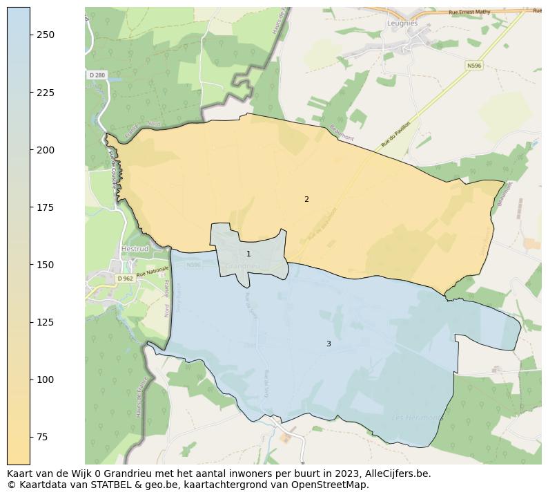 Aantal inwoners op de kaart van de Wijk 0 Grandrieu: Op deze pagina vind je veel informatie over inwoners (zoals de verdeling naar leeftijdsgroepen, gezinssamenstelling, geslacht, autochtoon of Belgisch met een immigratie achtergrond,...), woningen (aantallen, types, prijs ontwikkeling, gebruik, type eigendom,...) en méér (autobezit, energieverbruik,...)  op basis van open data van STATBEL en diverse andere bronnen!