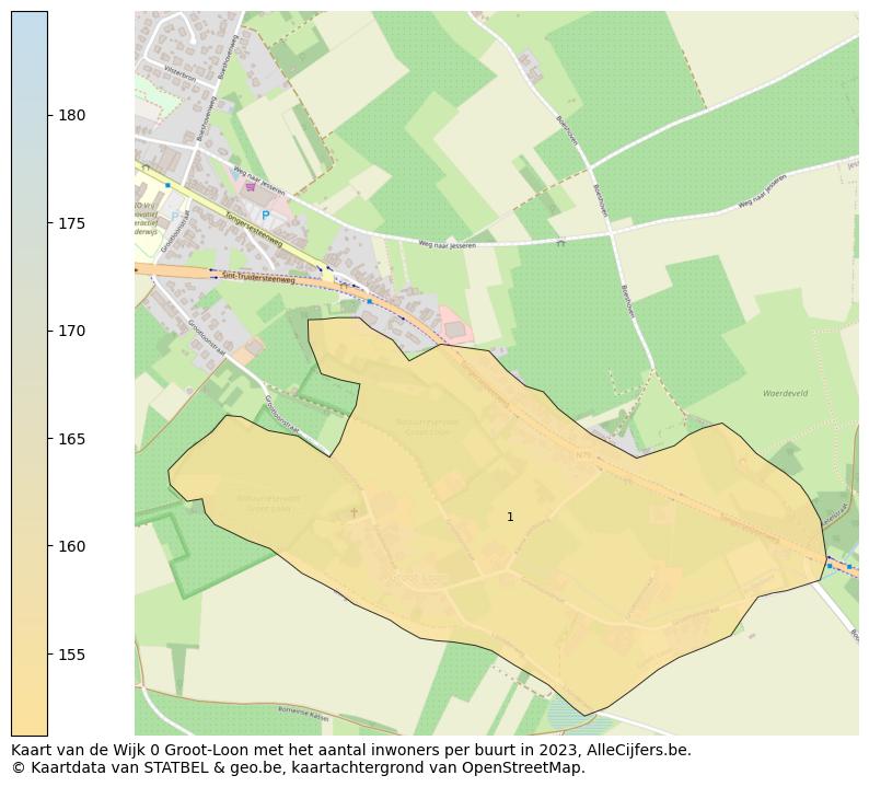 Aantal inwoners op de kaart van de Wijk 0 Groot-Loon: Op deze pagina vind je veel informatie over inwoners (zoals de verdeling naar leeftijdsgroepen, gezinssamenstelling, geslacht, autochtoon of Belgisch met een immigratie achtergrond,...), woningen (aantallen, types, prijs ontwikkeling, gebruik, type eigendom,...) en méér (autobezit, energieverbruik,...)  op basis van open data van STATBEL en diverse andere bronnen!