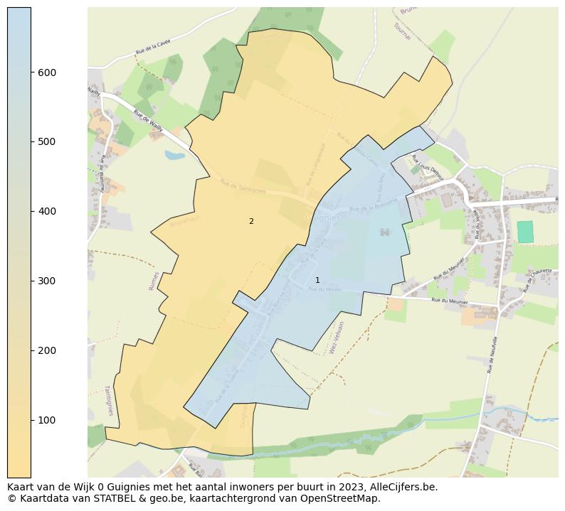 Aantal inwoners op de kaart van de Wijk 0 Guignies: Op deze pagina vind je veel informatie over inwoners (zoals de verdeling naar leeftijdsgroepen, gezinssamenstelling, geslacht, autochtoon of Belgisch met een immigratie achtergrond,...), woningen (aantallen, types, prijs ontwikkeling, gebruik, type eigendom,...) en méér (autobezit, energieverbruik,...)  op basis van open data van STATBEL en diverse andere bronnen!