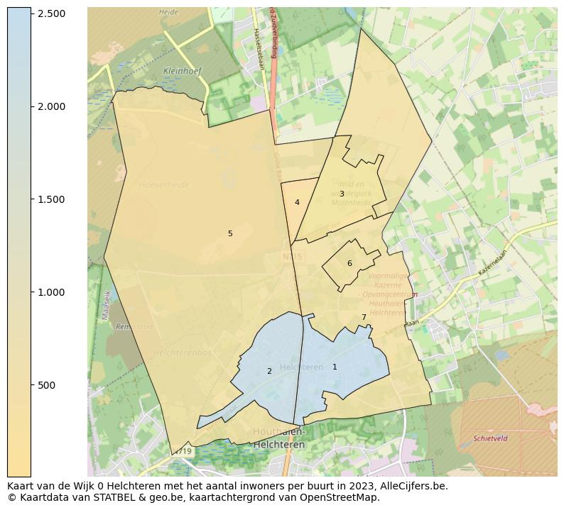 Aantal inwoners op de kaart van de Wijk 0 Helchteren: Op deze pagina vind je veel informatie over inwoners (zoals de verdeling naar leeftijdsgroepen, gezinssamenstelling, geslacht, autochtoon of Belgisch met een immigratie achtergrond,...), woningen (aantallen, types, prijs ontwikkeling, gebruik, type eigendom,...) en méér (autobezit, energieverbruik,...)  op basis van open data van STATBEL en diverse andere bronnen!