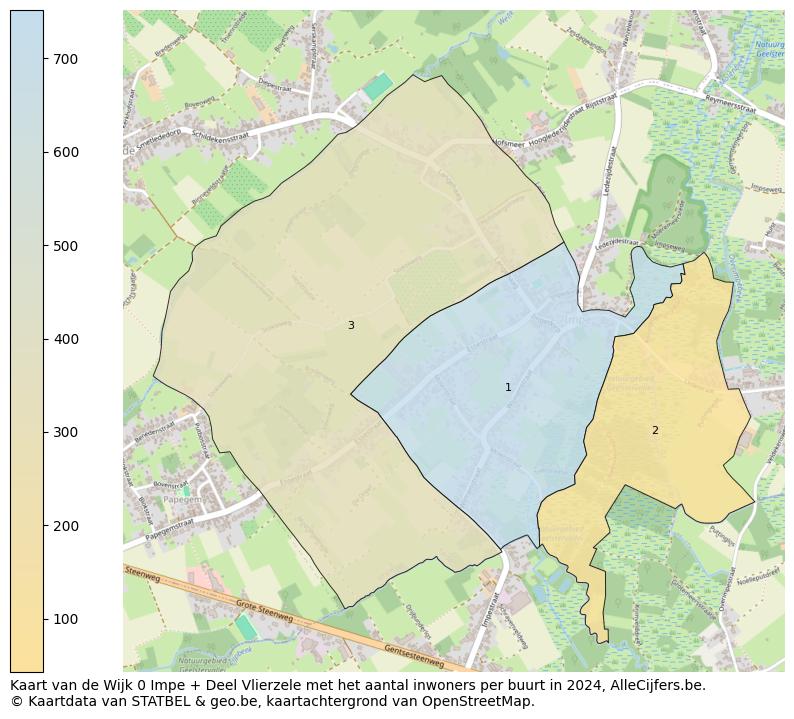 Aantal inwoners op de kaart van de Wijk 0 Impe + Deel Vlierzele: Op deze pagina vind je veel informatie over inwoners (zoals de verdeling naar leeftijdsgroepen, gezinssamenstelling, geslacht, autochtoon of Belgisch met een immigratie achtergrond,...), woningen (aantallen, types, prijs ontwikkeling, gebruik, type eigendom,...) en méér (autobezit, energieverbruik,...)  op basis van open data van STATBEL en diverse andere bronnen!