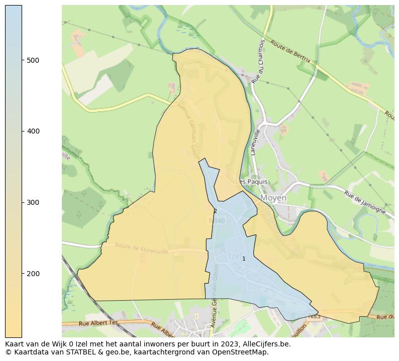 Aantal inwoners op de kaart van de Wijk 0 Izel: Op deze pagina vind je veel informatie over inwoners (zoals de verdeling naar leeftijdsgroepen, gezinssamenstelling, geslacht, autochtoon of Belgisch met een immigratie achtergrond,...), woningen (aantallen, types, prijs ontwikkeling, gebruik, type eigendom,...) en méér (autobezit, energieverbruik,...)  op basis van open data van STATBEL en diverse andere bronnen!