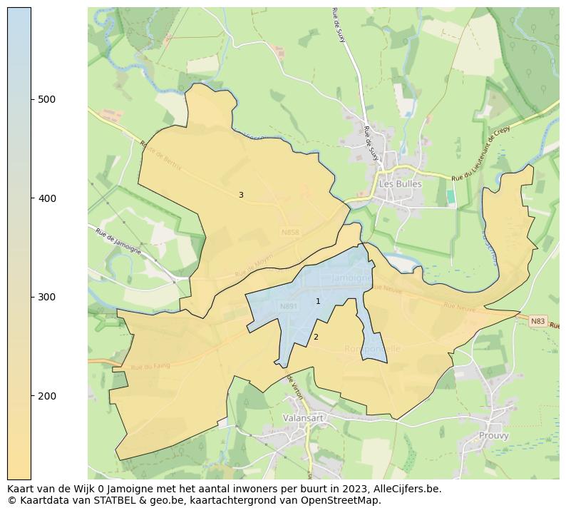 Aantal inwoners op de kaart van de Wijk 0 Jamoigne: Op deze pagina vind je veel informatie over inwoners (zoals de verdeling naar leeftijdsgroepen, gezinssamenstelling, geslacht, autochtoon of Belgisch met een immigratie achtergrond,...), woningen (aantallen, types, prijs ontwikkeling, gebruik, type eigendom,...) en méér (autobezit, energieverbruik,...)  op basis van open data van STATBEL en diverse andere bronnen!