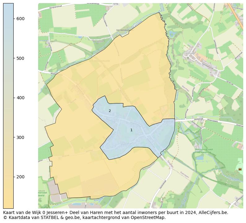 Aantal inwoners op de kaart van de Wijk 0 Jesseren+ Deel van Haren: Op deze pagina vind je veel informatie over inwoners (zoals de verdeling naar leeftijdsgroepen, gezinssamenstelling, geslacht, autochtoon of Belgisch met een immigratie achtergrond,...), woningen (aantallen, types, prijs ontwikkeling, gebruik, type eigendom,...) en méér (autobezit, energieverbruik,...)  op basis van open data van STATBEL en diverse andere bronnen!