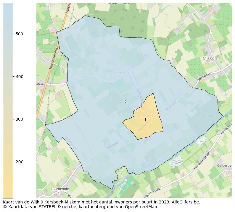 Aantal inwoners op de kaart van de Wijk 0 Kersbeek-Miskom: Op deze pagina vind je veel informatie over inwoners (zoals de verdeling naar leeftijdsgroepen, gezinssamenstelling, geslacht, autochtoon of Belgisch met een immigratie achtergrond,...), woningen (aantallen, types, prijs ontwikkeling, gebruik, type eigendom,...) en méér (autobezit, energieverbruik,...)  op basis van open data van STATBEL en diverse andere bronnen!