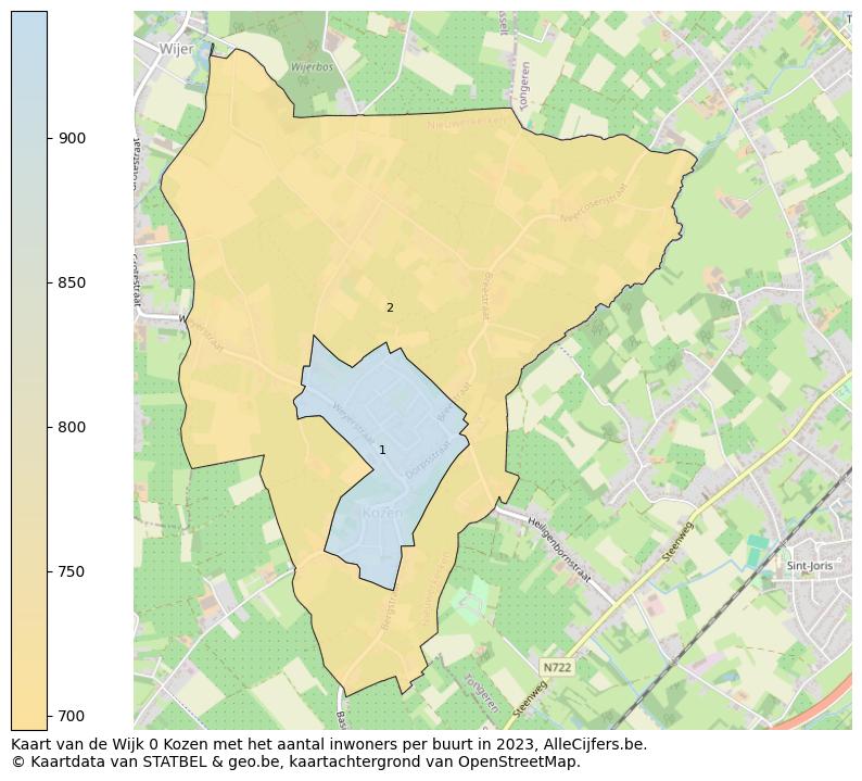 Aantal inwoners op de kaart van de Wijk 0 Kozen: Op deze pagina vind je veel informatie over inwoners (zoals de verdeling naar leeftijdsgroepen, gezinssamenstelling, geslacht, autochtoon of Belgisch met een immigratie achtergrond,...), woningen (aantallen, types, prijs ontwikkeling, gebruik, type eigendom,...) en méér (autobezit, energieverbruik,...)  op basis van open data van STATBEL en diverse andere bronnen!