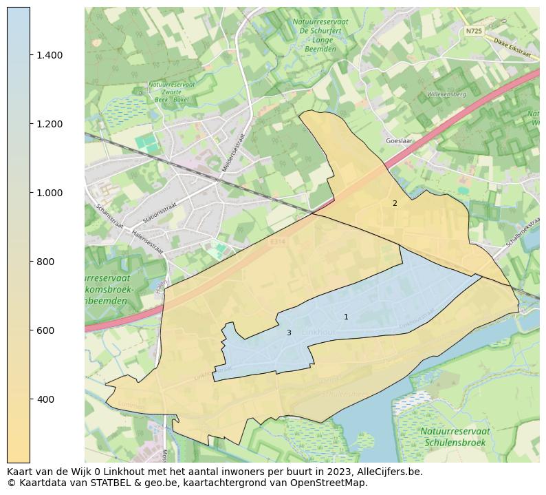 Aantal inwoners op de kaart van de Wijk 0 Linkhout: Op deze pagina vind je veel informatie over inwoners (zoals de verdeling naar leeftijdsgroepen, gezinssamenstelling, geslacht, autochtoon of Belgisch met een immigratie achtergrond,...), woningen (aantallen, types, prijs ontwikkeling, gebruik, type eigendom,...) en méér (autobezit, energieverbruik,...)  op basis van open data van STATBEL en diverse andere bronnen!