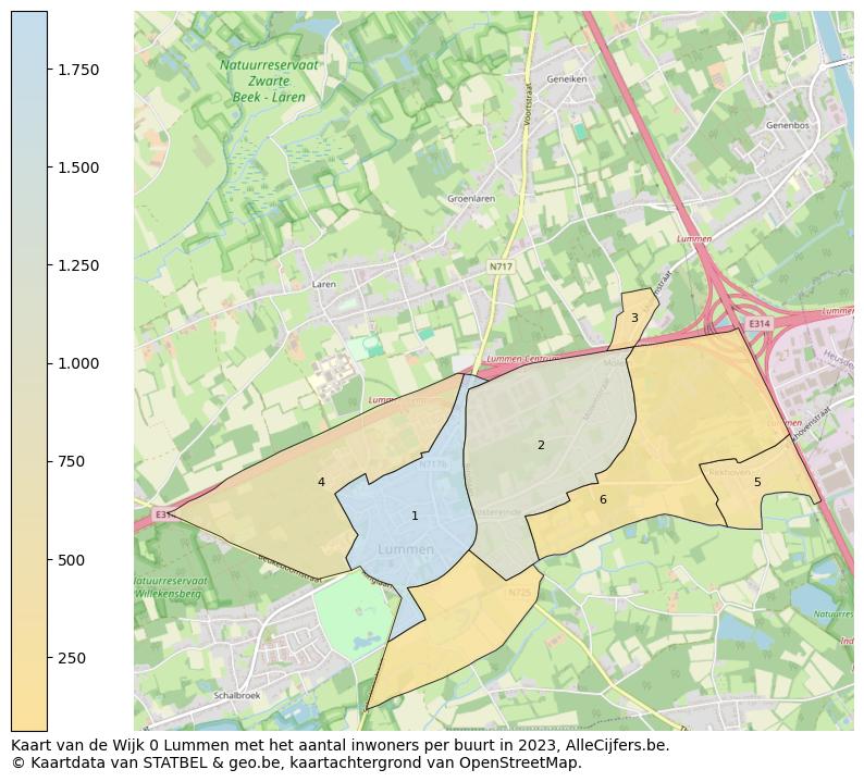 Aantal inwoners op de kaart van de Wijk 0 Lummen: Op deze pagina vind je veel informatie over inwoners (zoals de verdeling naar leeftijdsgroepen, gezinssamenstelling, geslacht, autochtoon of Belgisch met een immigratie achtergrond,...), woningen (aantallen, types, prijs ontwikkeling, gebruik, type eigendom,...) en méér (autobezit, energieverbruik,...)  op basis van open data van STATBEL en diverse andere bronnen!