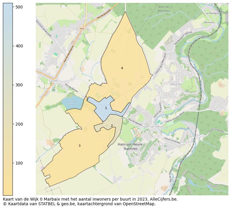 Aantal inwoners op de kaart van de Wijk 0 Marbaix: Op deze pagina vind je veel informatie over inwoners (zoals de verdeling naar leeftijdsgroepen, gezinssamenstelling, geslacht, autochtoon of Belgisch met een immigratie achtergrond,...), woningen (aantallen, types, prijs ontwikkeling, gebruik, type eigendom,...) en méér (autobezit, energieverbruik,...)  op basis van open data van STATBEL en diverse andere bronnen!