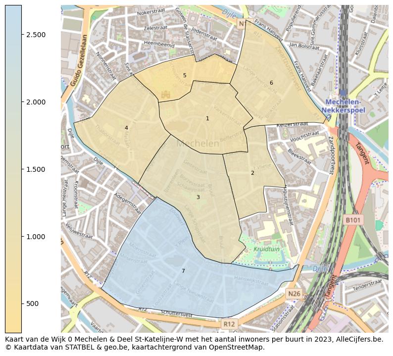 Aantal inwoners op de kaart van de Wijk 0 Mechelen & Deel St-Katelijne-W: Op deze pagina vind je veel informatie over inwoners (zoals de verdeling naar leeftijdsgroepen, gezinssamenstelling, geslacht, autochtoon of Belgisch met een immigratie achtergrond,...), woningen (aantallen, types, prijs ontwikkeling, gebruik, type eigendom,...) en méér (autobezit, energieverbruik,...)  op basis van open data van STATBEL en diverse andere bronnen!