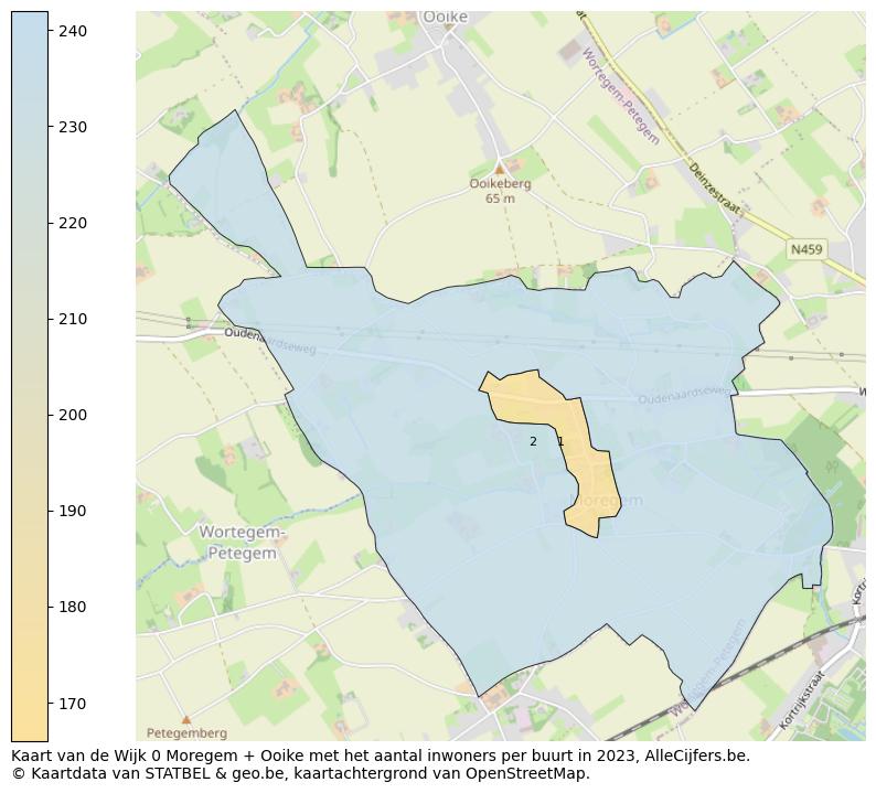 Aantal inwoners op de kaart van de Wijk 0 Moregem + Ooike: Op deze pagina vind je veel informatie over inwoners (zoals de verdeling naar leeftijdsgroepen, gezinssamenstelling, geslacht, autochtoon of Belgisch met een immigratie achtergrond,...), woningen (aantallen, types, prijs ontwikkeling, gebruik, type eigendom,...) en méér (autobezit, energieverbruik,...)  op basis van open data van STATBEL en diverse andere bronnen!