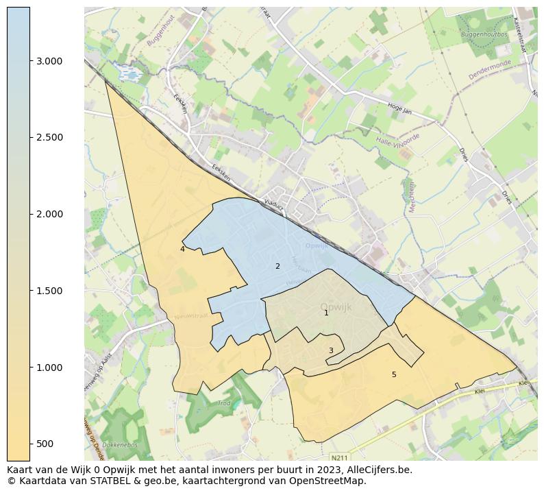 Aantal inwoners op de kaart van de Wijk 0 Opwijk: Op deze pagina vind je veel informatie over inwoners (zoals de verdeling naar leeftijdsgroepen, gezinssamenstelling, geslacht, autochtoon of Belgisch met een immigratie achtergrond,...), woningen (aantallen, types, prijs ontwikkeling, gebruik, type eigendom,...) en méér (autobezit, energieverbruik,...)  op basis van open data van STATBEL en diverse andere bronnen!