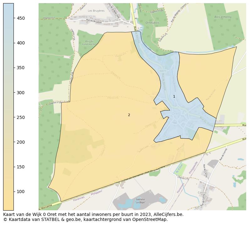Aantal inwoners op de kaart van de Wijk 0 Oret: Op deze pagina vind je veel informatie over inwoners (zoals de verdeling naar leeftijdsgroepen, gezinssamenstelling, geslacht, autochtoon of Belgisch met een immigratie achtergrond,...), woningen (aantallen, types, prijs ontwikkeling, gebruik, type eigendom,...) en méér (autobezit, energieverbruik,...)  op basis van open data van STATBEL en diverse andere bronnen!