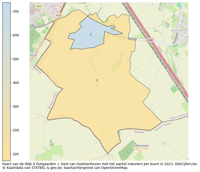 Aantal inwoners op de kaart van de Wijk 0 Outgaarden + Deel van Goetsenhoven: Op deze pagina vind je veel informatie over inwoners (zoals de verdeling naar leeftijdsgroepen, gezinssamenstelling, geslacht, autochtoon of Belgisch met een immigratie achtergrond,...), woningen (aantallen, types, prijs ontwikkeling, gebruik, type eigendom,...) en méér (autobezit, energieverbruik,...)  op basis van open data van STATBEL en diverse andere bronnen!