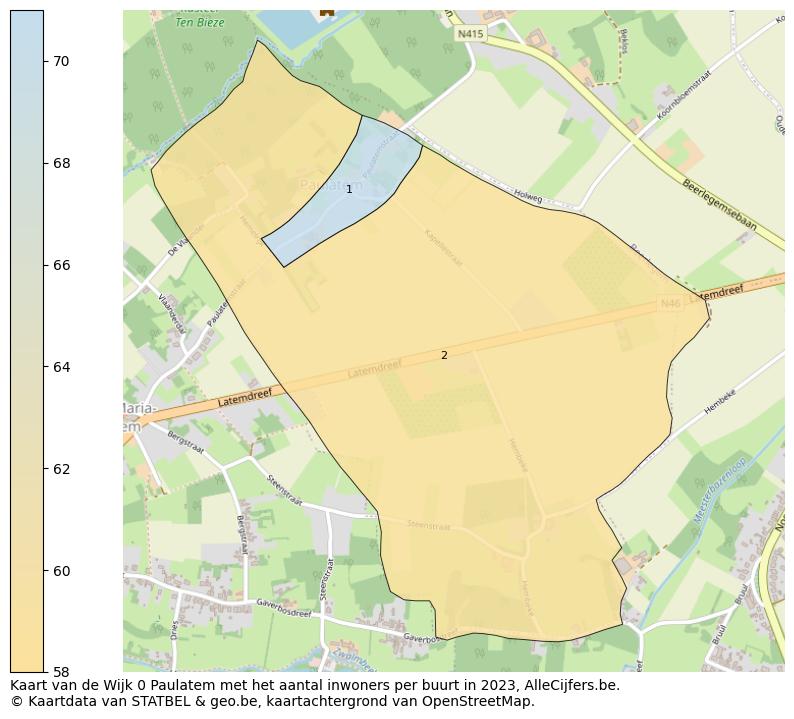 Aantal inwoners op de kaart van de Wijk 0 Paulatem: Op deze pagina vind je veel informatie over inwoners (zoals de verdeling naar leeftijdsgroepen, gezinssamenstelling, geslacht, autochtoon of Belgisch met een immigratie achtergrond,...), woningen (aantallen, types, prijs ontwikkeling, gebruik, type eigendom,...) en méér (autobezit, energieverbruik,...)  op basis van open data van STATBEL en diverse andere bronnen!