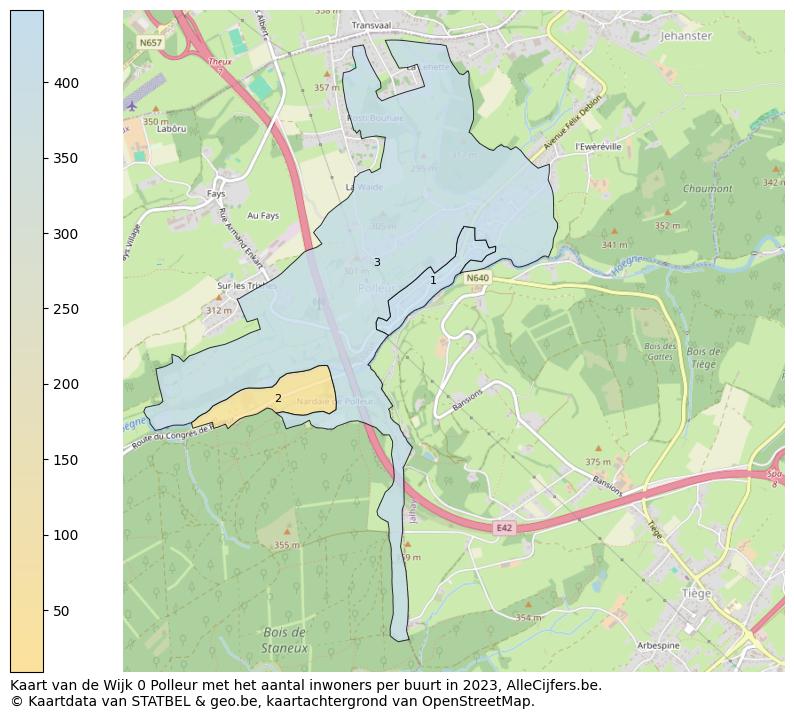 Aantal inwoners op de kaart van de Wijk 0 Polleur: Op deze pagina vind je veel informatie over inwoners (zoals de verdeling naar leeftijdsgroepen, gezinssamenstelling, geslacht, autochtoon of Belgisch met een immigratie achtergrond,...), woningen (aantallen, types, prijs ontwikkeling, gebruik, type eigendom,...) en méér (autobezit, energieverbruik,...)  op basis van open data van STATBEL en diverse andere bronnen!