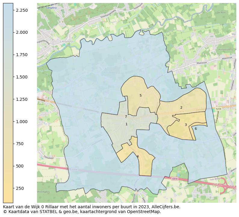 Aantal inwoners op de kaart van de Wijk 0 Rillaar: Op deze pagina vind je veel informatie over inwoners (zoals de verdeling naar leeftijdsgroepen, gezinssamenstelling, geslacht, autochtoon of Belgisch met een immigratie achtergrond,...), woningen (aantallen, types, prijs ontwikkeling, gebruik, type eigendom,...) en méér (autobezit, energieverbruik,...)  op basis van open data van STATBEL en diverse andere bronnen!