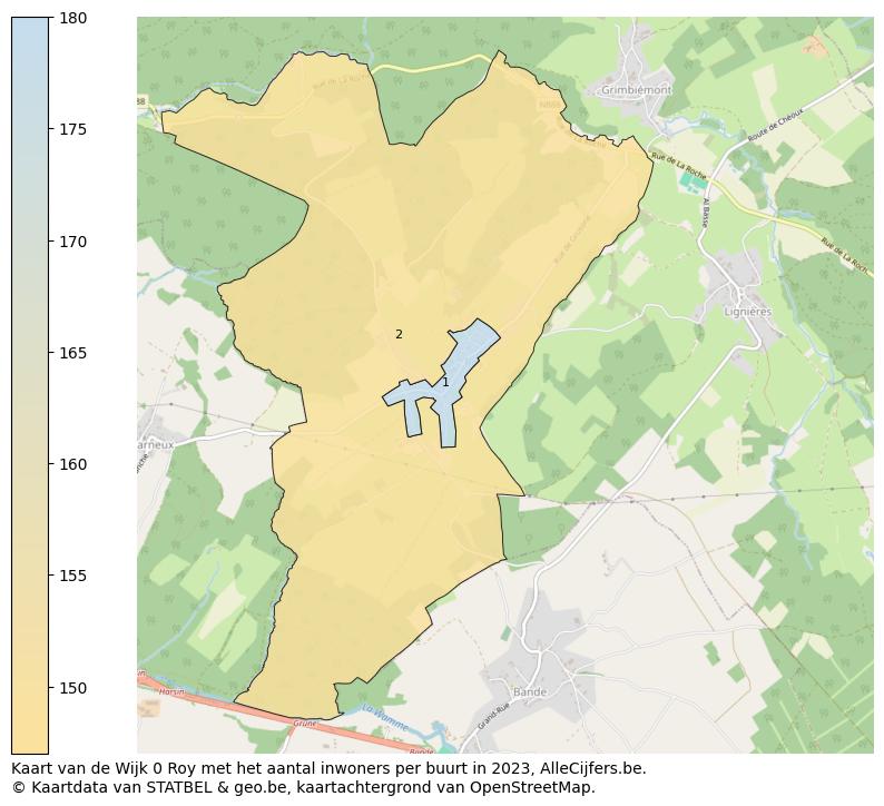 Aantal inwoners op de kaart van de Wijk 0 Roy: Op deze pagina vind je veel informatie over inwoners (zoals de verdeling naar leeftijdsgroepen, gezinssamenstelling, geslacht, autochtoon of Belgisch met een immigratie achtergrond,...), woningen (aantallen, types, prijs ontwikkeling, gebruik, type eigendom,...) en méér (autobezit, energieverbruik,...)  op basis van open data van STATBEL en diverse andere bronnen!