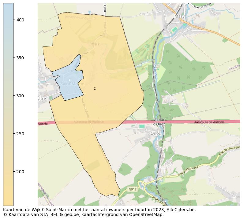 Aantal inwoners op de kaart van de Wijk 0 Saint-Martin: Op deze pagina vind je veel informatie over inwoners (zoals de verdeling naar leeftijdsgroepen, gezinssamenstelling, geslacht, autochtoon of Belgisch met een immigratie achtergrond,...), woningen (aantallen, types, prijs ontwikkeling, gebruik, type eigendom,...) en méér (autobezit, energieverbruik,...)  op basis van open data van STATBEL en diverse andere bronnen!