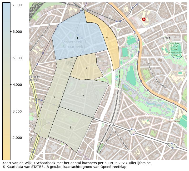 Aantal inwoners op de kaart van de Wijk 0 Schaarbeek: Op deze pagina vind je veel informatie over inwoners (zoals de verdeling naar leeftijdsgroepen, gezinssamenstelling, geslacht, autochtoon of Belgisch met een immigratie achtergrond,...), woningen (aantallen, types, prijs ontwikkeling, gebruik, type eigendom,...) en méér (autobezit, energieverbruik,...)  op basis van open data van STATBEL en diverse andere bronnen!