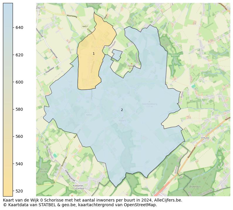 Aantal inwoners op de kaart van de Wijk 0 Schorisse: Op deze pagina vind je veel informatie over inwoners (zoals de verdeling naar leeftijdsgroepen, gezinssamenstelling, geslacht, autochtoon of Belgisch met een immigratie achtergrond,...), woningen (aantallen, types, prijs ontwikkeling, gebruik, type eigendom,...) en méér (autobezit, energieverbruik,...)  op basis van open data van STATBEL en diverse andere bronnen!