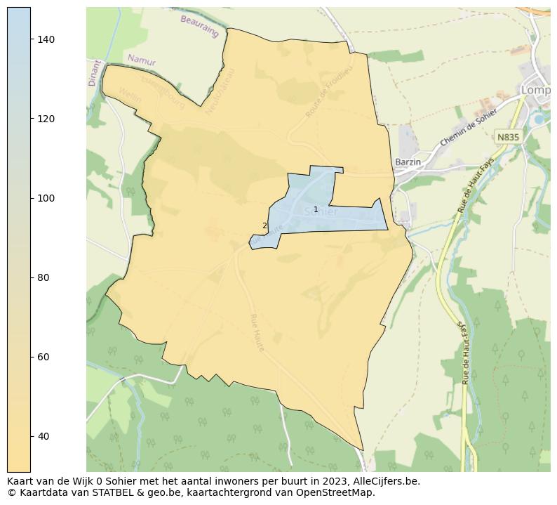 Aantal inwoners op de kaart van de Wijk 0 Sohier: Op deze pagina vind je veel informatie over inwoners (zoals de verdeling naar leeftijdsgroepen, gezinssamenstelling, geslacht, autochtoon of Belgisch met een immigratie achtergrond,...), woningen (aantallen, types, prijs ontwikkeling, gebruik, type eigendom,...) en méér (autobezit, energieverbruik,...)  op basis van open data van STATBEL en diverse andere bronnen!