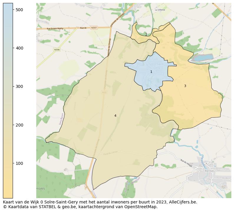 Aantal inwoners op de kaart van de Wijk 0 Solre-Saint-Gery: Op deze pagina vind je veel informatie over inwoners (zoals de verdeling naar leeftijdsgroepen, gezinssamenstelling, geslacht, autochtoon of Belgisch met een immigratie achtergrond,...), woningen (aantallen, types, prijs ontwikkeling, gebruik, type eigendom,...) en méér (autobezit, energieverbruik,...)  op basis van open data van STATBEL en diverse andere bronnen!