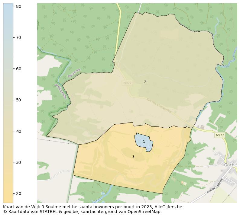 Aantal inwoners op de kaart van de Wijk 0 Soulme: Op deze pagina vind je veel informatie over inwoners (zoals de verdeling naar leeftijdsgroepen, gezinssamenstelling, geslacht, autochtoon of Belgisch met een immigratie achtergrond,...), woningen (aantallen, types, prijs ontwikkeling, gebruik, type eigendom,...) en méér (autobezit, energieverbruik,...)  op basis van open data van STATBEL en diverse andere bronnen!