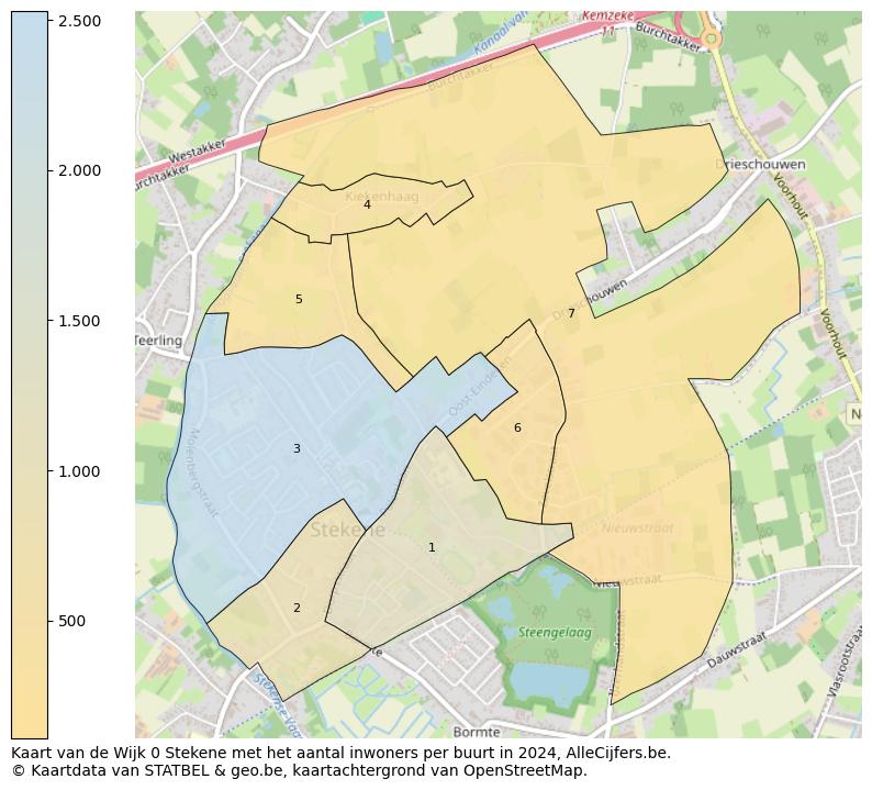 Aantal inwoners op de kaart van de Wijk 0 Stekene: Op deze pagina vind je veel informatie over inwoners (zoals de verdeling naar leeftijdsgroepen, gezinssamenstelling, geslacht, autochtoon of Belgisch met een immigratie achtergrond,...), woningen (aantallen, types, prijs ontwikkeling, gebruik, type eigendom,...) en méér (autobezit, energieverbruik,...)  op basis van open data van STATBEL en diverse andere bronnen!