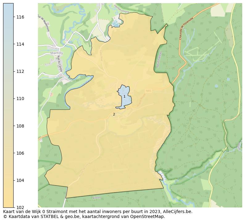 Aantal inwoners op de kaart van de Wijk 0 Straimont: Op deze pagina vind je veel informatie over inwoners (zoals de verdeling naar leeftijdsgroepen, gezinssamenstelling, geslacht, autochtoon of Belgisch met een immigratie achtergrond,...), woningen (aantallen, types, prijs ontwikkeling, gebruik, type eigendom,...) en méér (autobezit, energieverbruik,...)  op basis van open data van STATBEL en diverse andere bronnen!