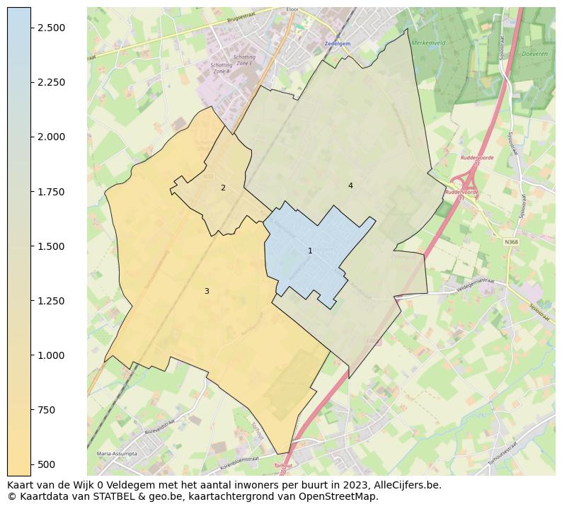 Aantal inwoners op de kaart van de Wijk 0 Veldegem: Op deze pagina vind je veel informatie over inwoners (zoals de verdeling naar leeftijdsgroepen, gezinssamenstelling, geslacht, autochtoon of Belgisch met een immigratie achtergrond,...), woningen (aantallen, types, prijs ontwikkeling, gebruik, type eigendom,...) en méér (autobezit, energieverbruik,...)  op basis van open data van STATBEL en diverse andere bronnen!